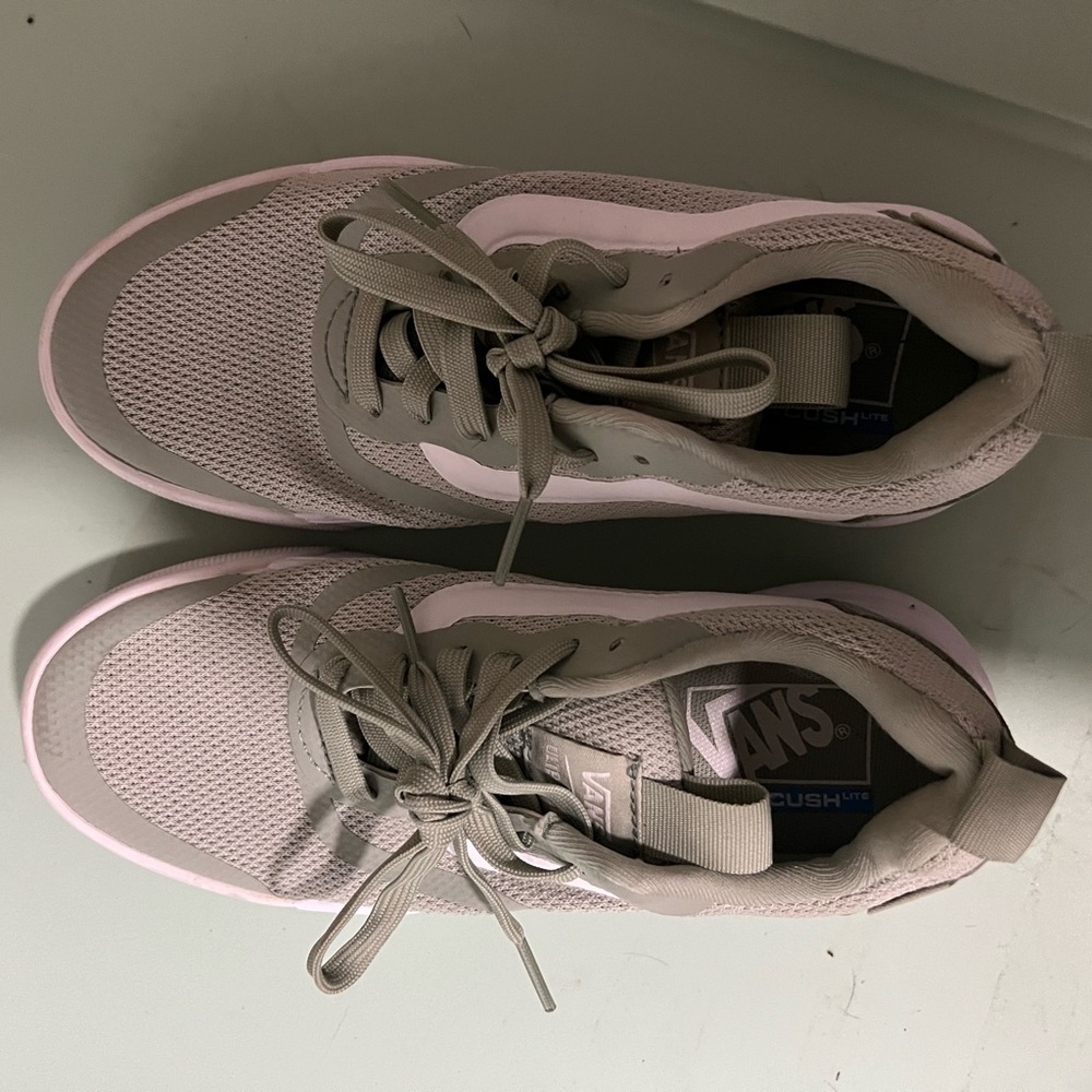 Vans Green Sneakers Modern Design Lace-Up